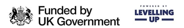 Funded by UK Government and powered by Levelling Up